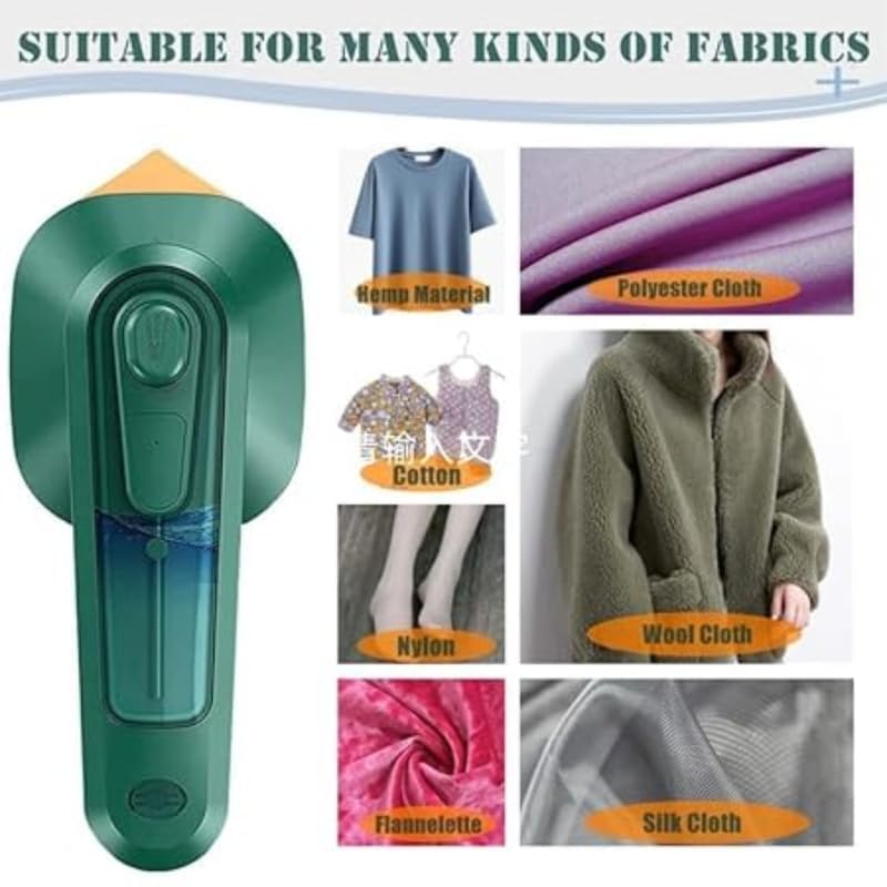 Iron-Travel Steamer Iron for Clothes , Portable Handheld Iron
